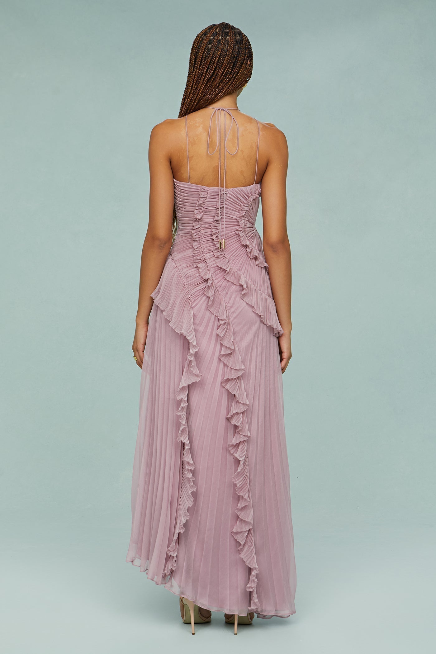 Estelle | Elegant Halter Dress