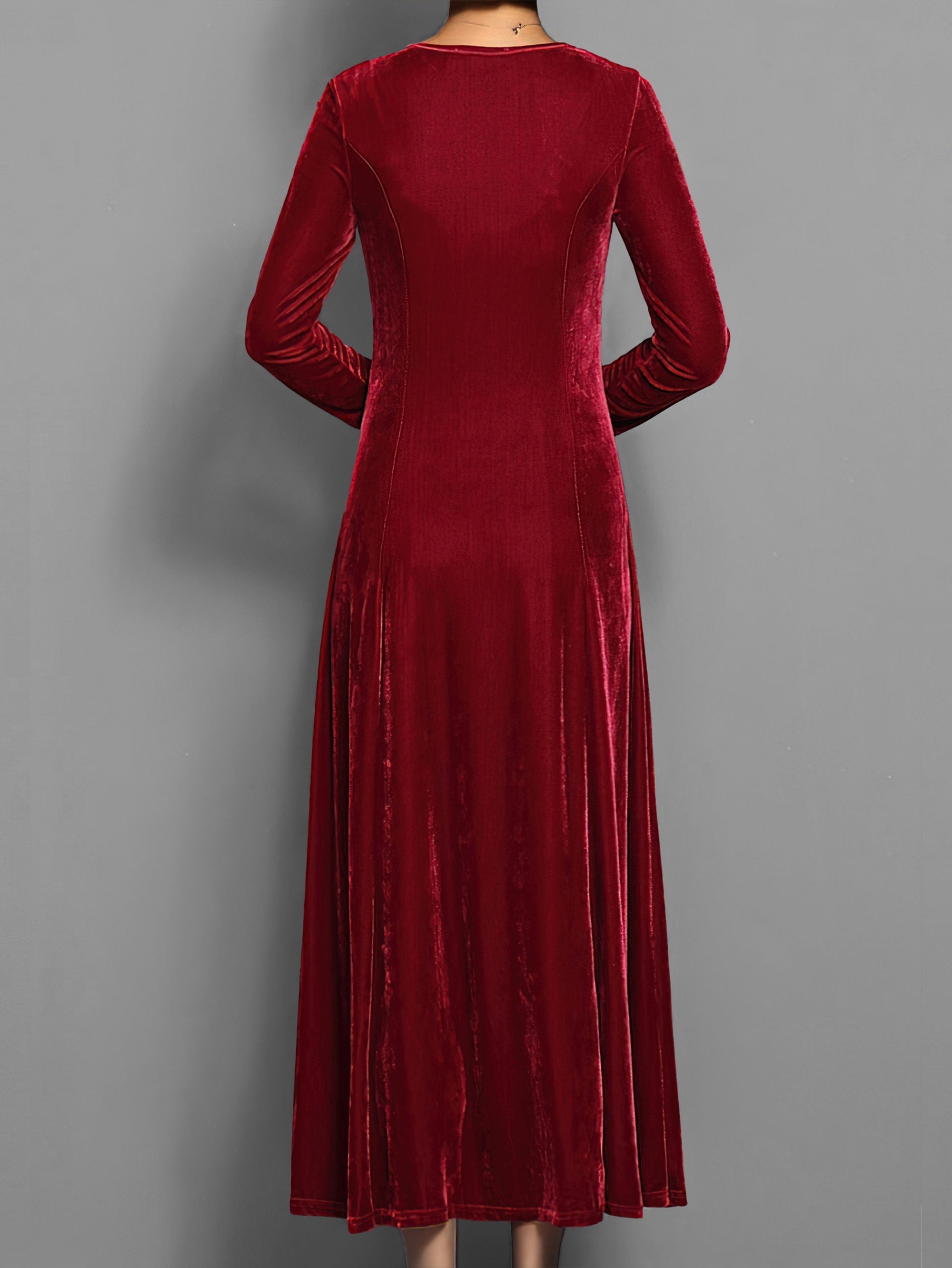 Blake | Women's Velvet Dress with Classic Design and Elegant Fit