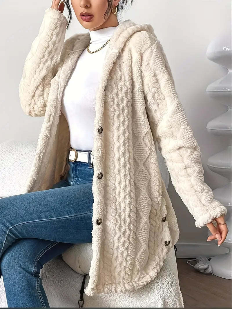 Adriana | Cozy Hooded Cardigan