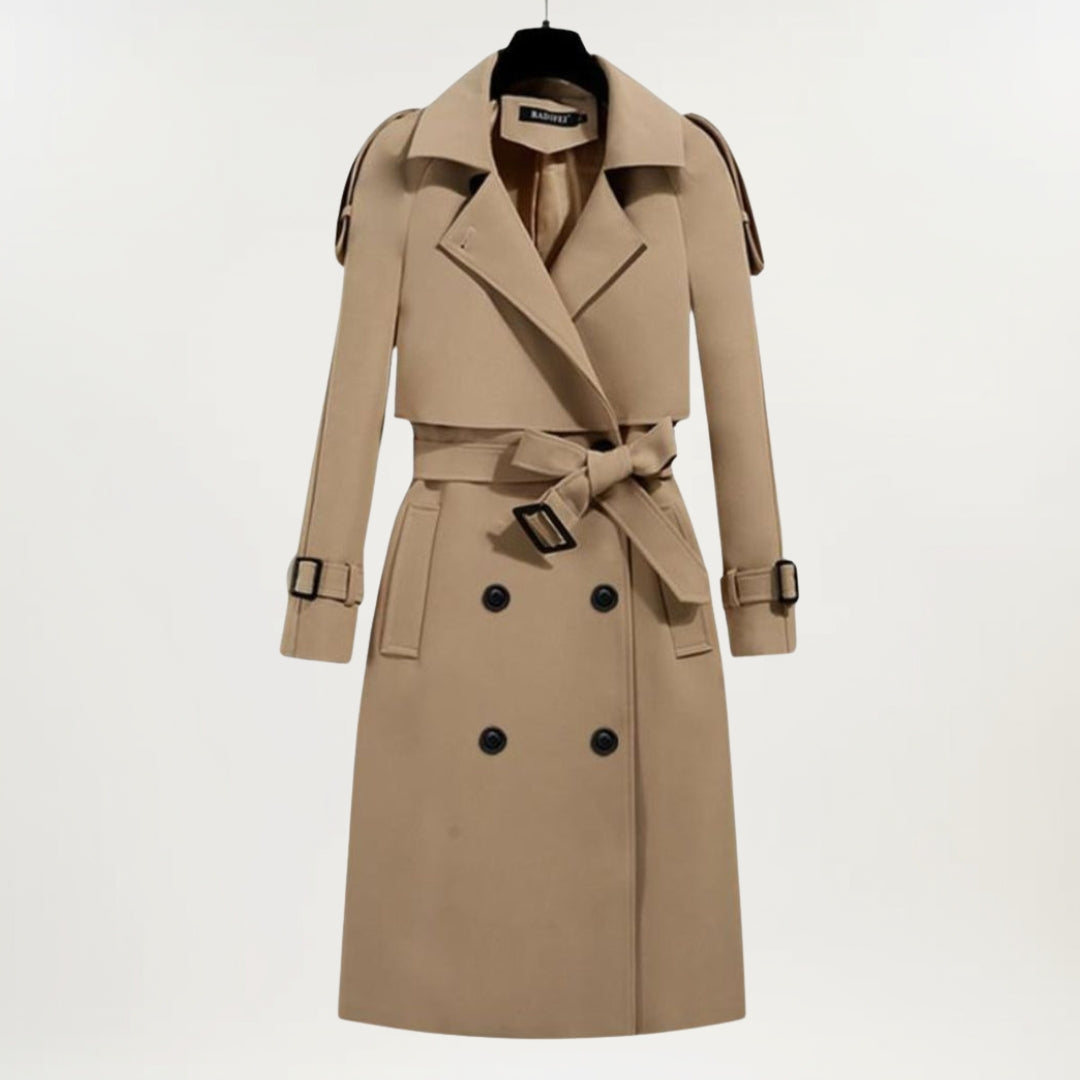 Ashly | Extended Length Trench Coat