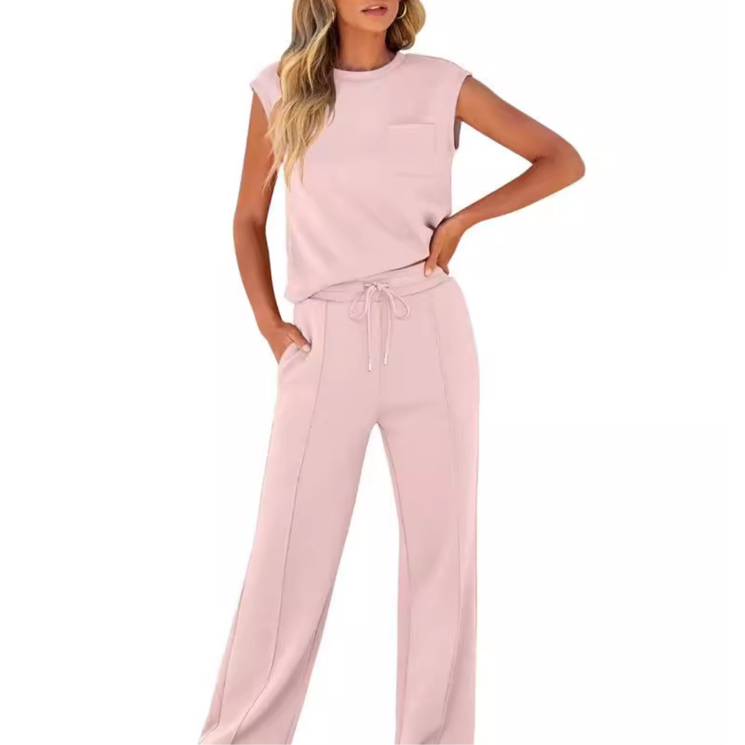 Amara | Women's Casual Summer Lounge Set with Soft Fabric and Relaxed Fit