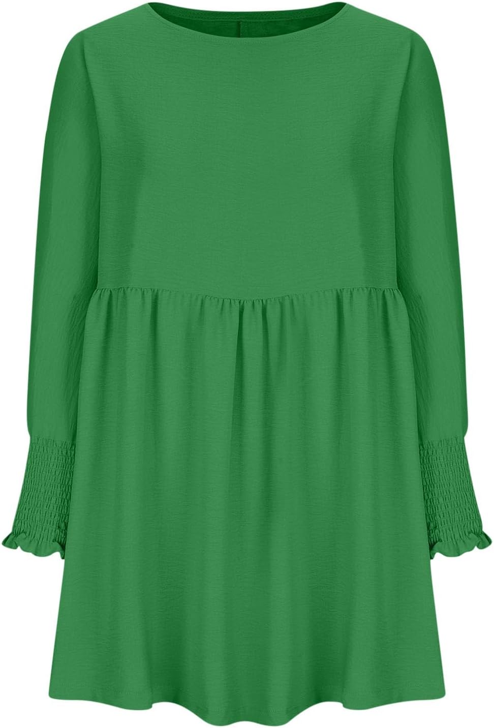 Caprielle | Women's Summer Day Dress with Ruched Design and Adjustable Straps
