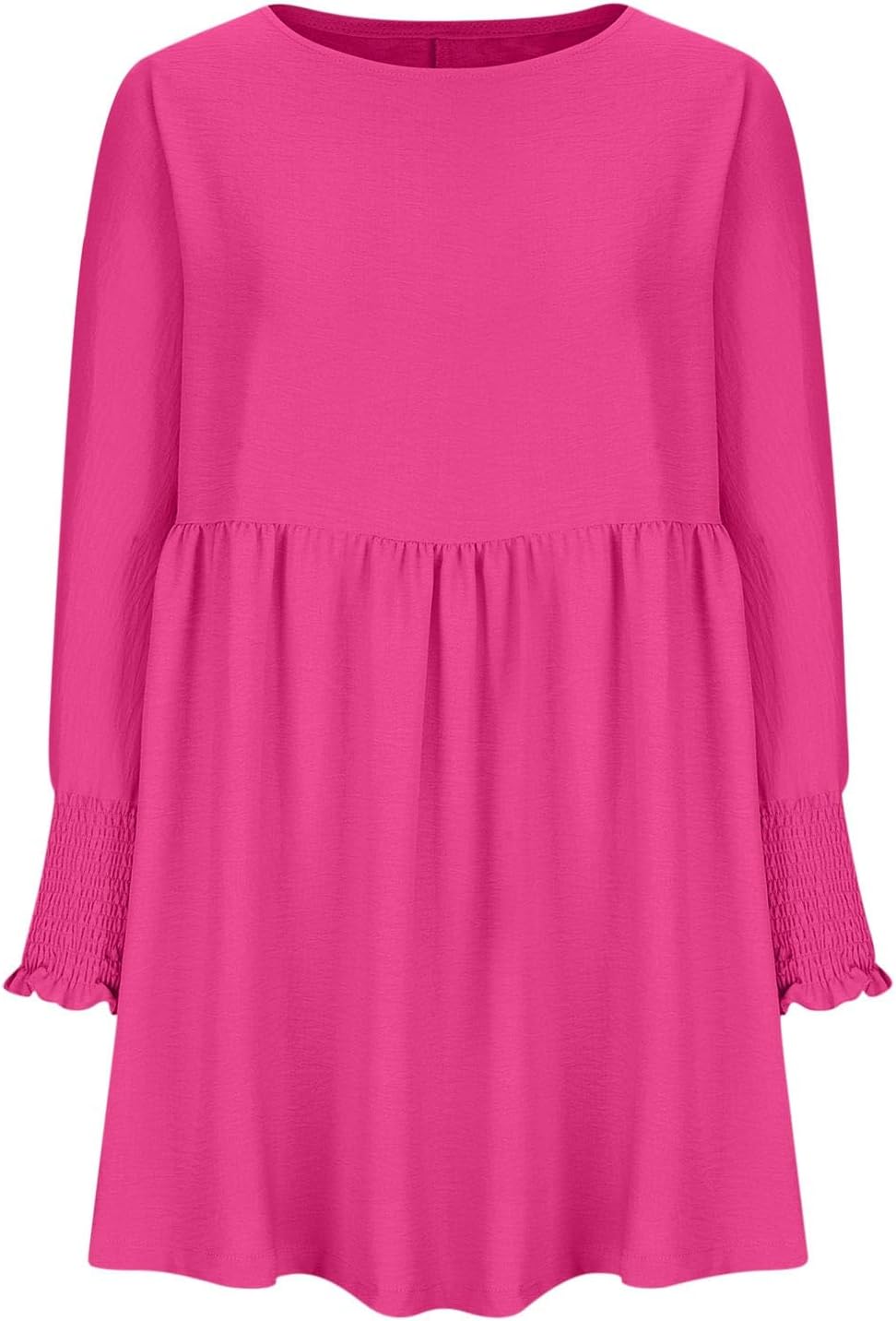 Caprielle | Women's Summer Day Dress with Ruched Design and Adjustable Straps