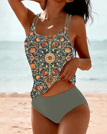 Bernice | Printed Tankini