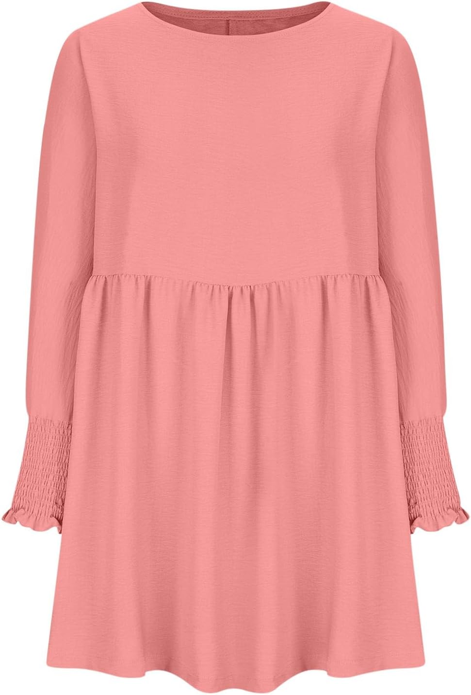 Caprielle | Women's Summer Day Dress with Ruched Design and Adjustable Straps