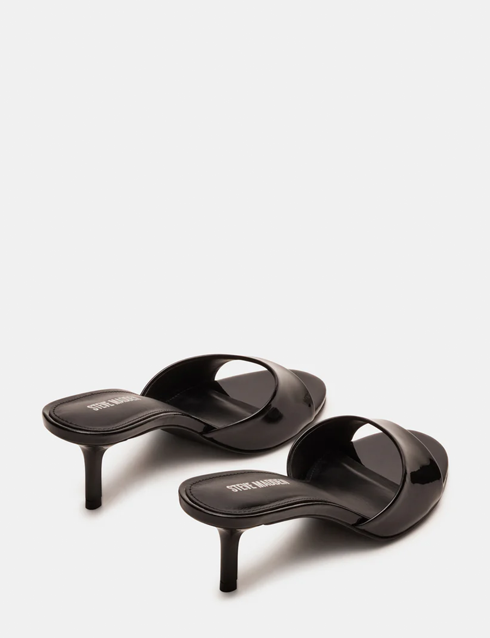 Kendrix Heel, Black Leather