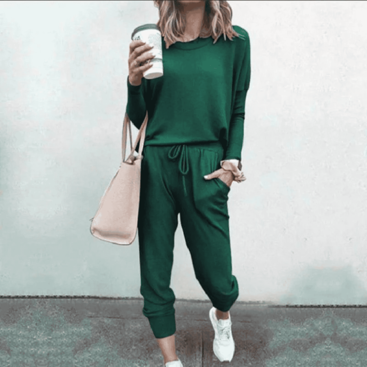 Aria | Women's Jogger Lounge Set with Adjustable Waist and Soft Fabric