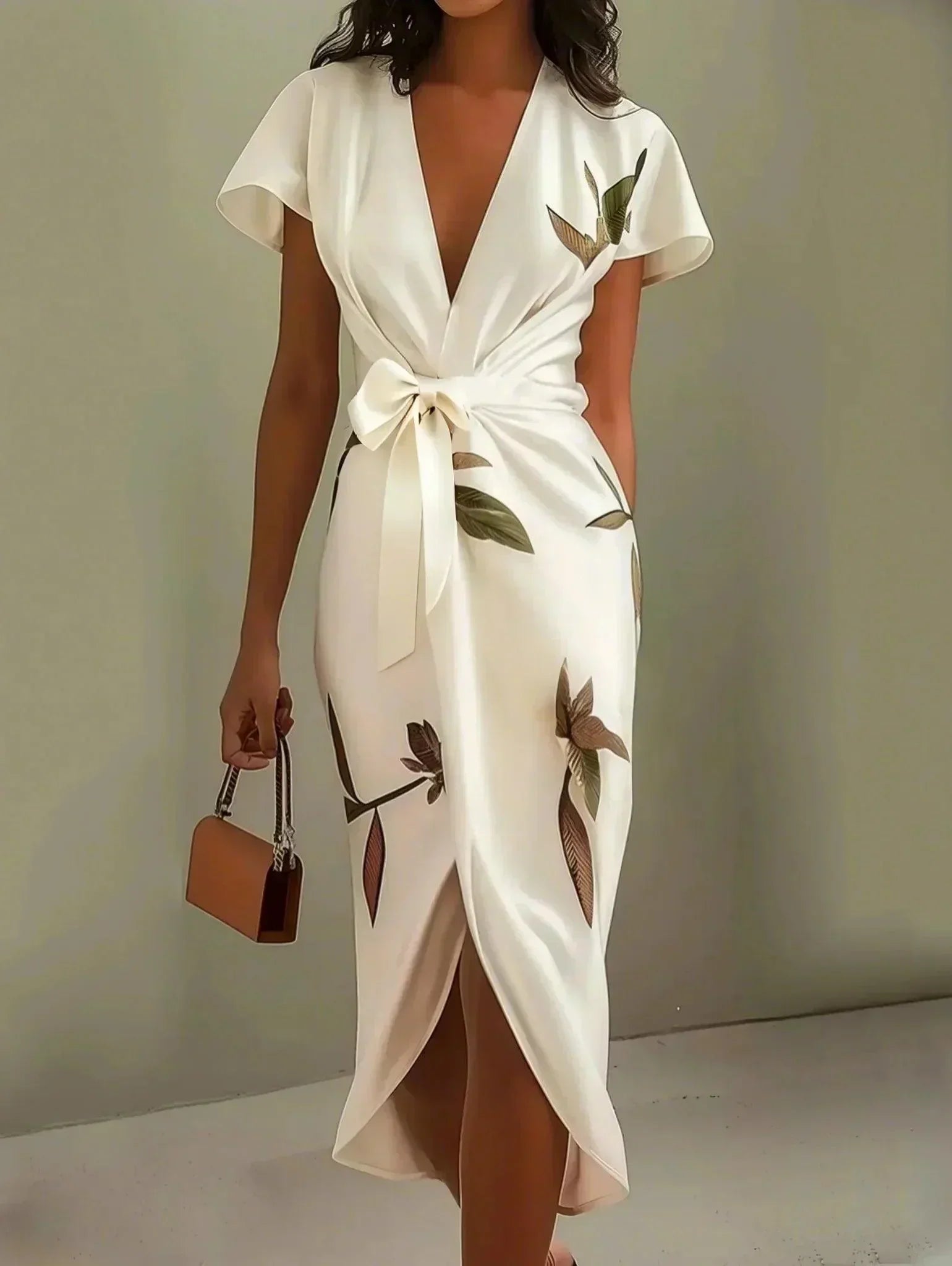 Hadley | Women's Wrap Dress with Adjustable Tie and Versatile Design
