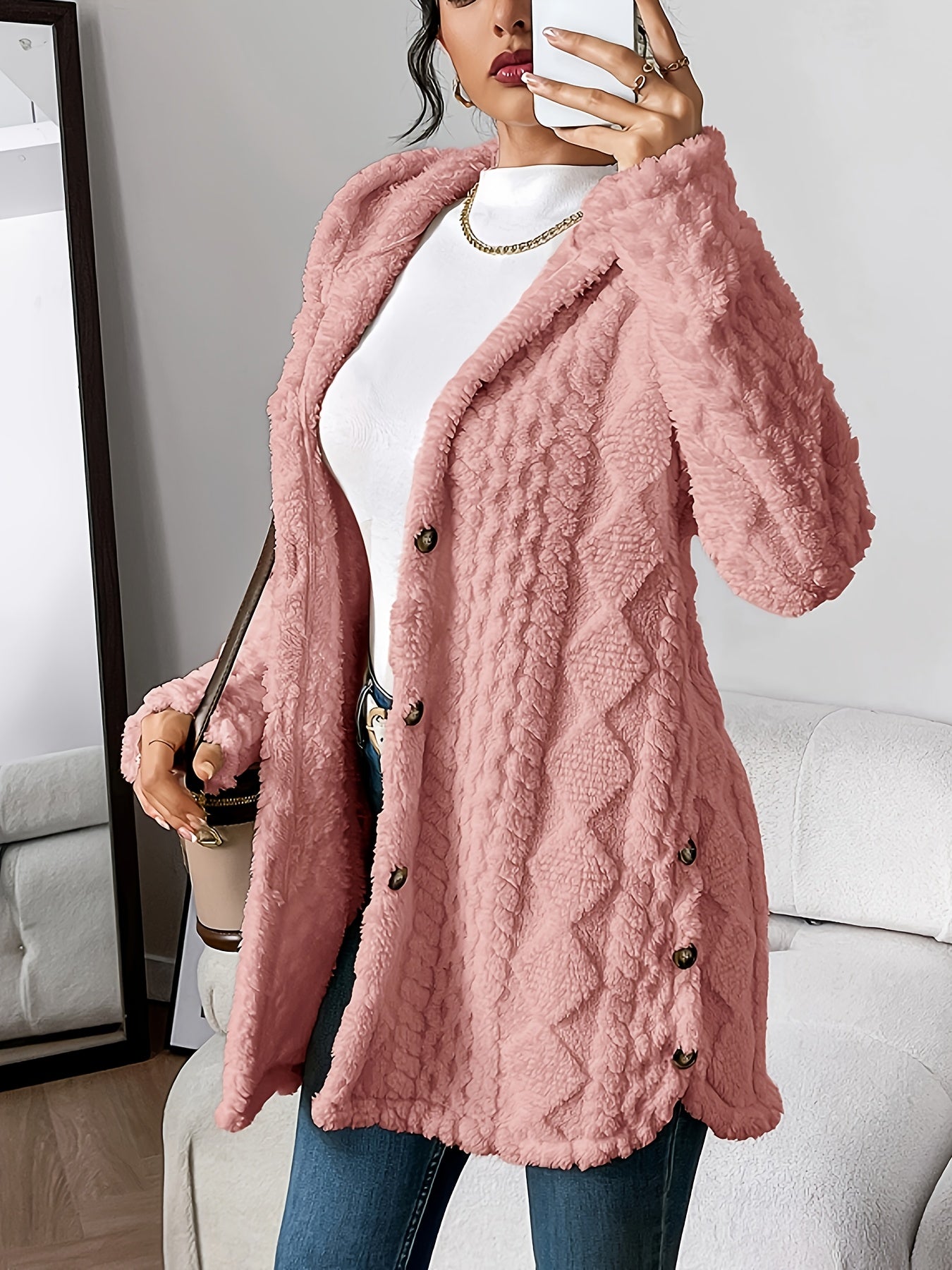 Adriana | Cozy Hooded Cardigan