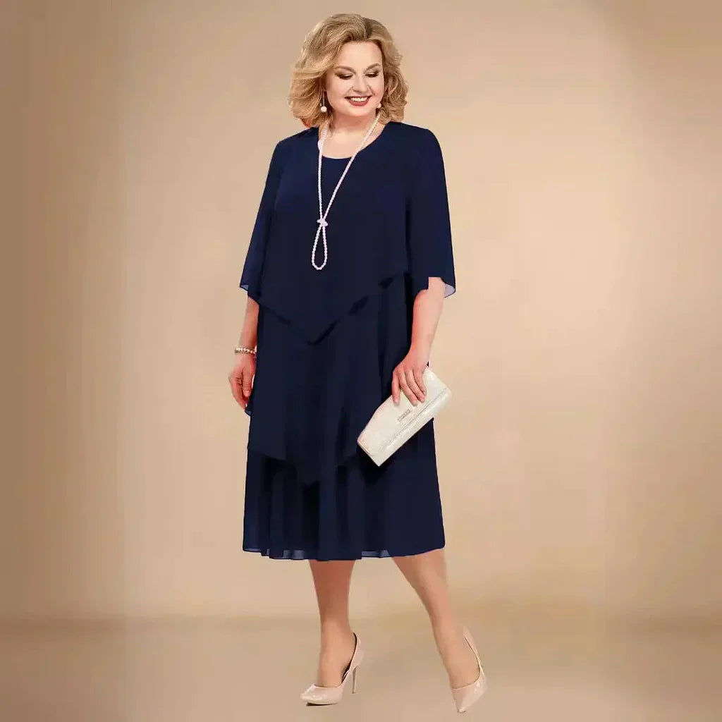 Ellen | Elegant Chiffon Dress