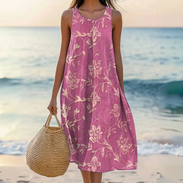 Cressida | Women's Casual Summer Dress with Lightweight Fabric and Relaxed Fit
