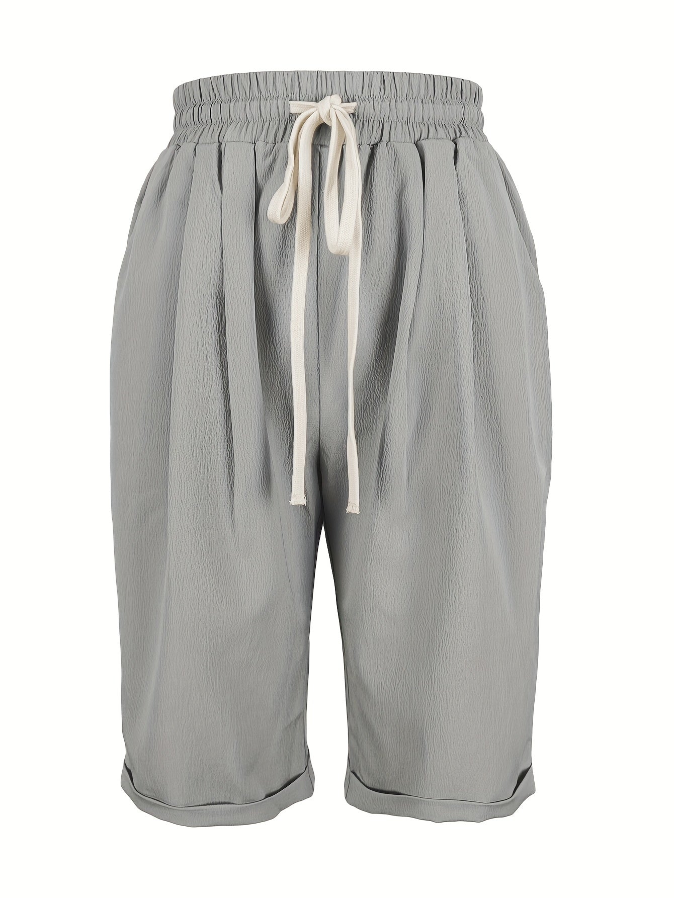 Celeste | Women's Capri Trousers with Relaxed Fit and Elastic Waist