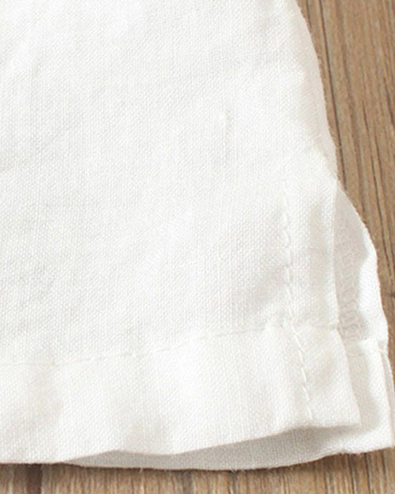 Delaney | Casual Short Sleeve Top with Button Front