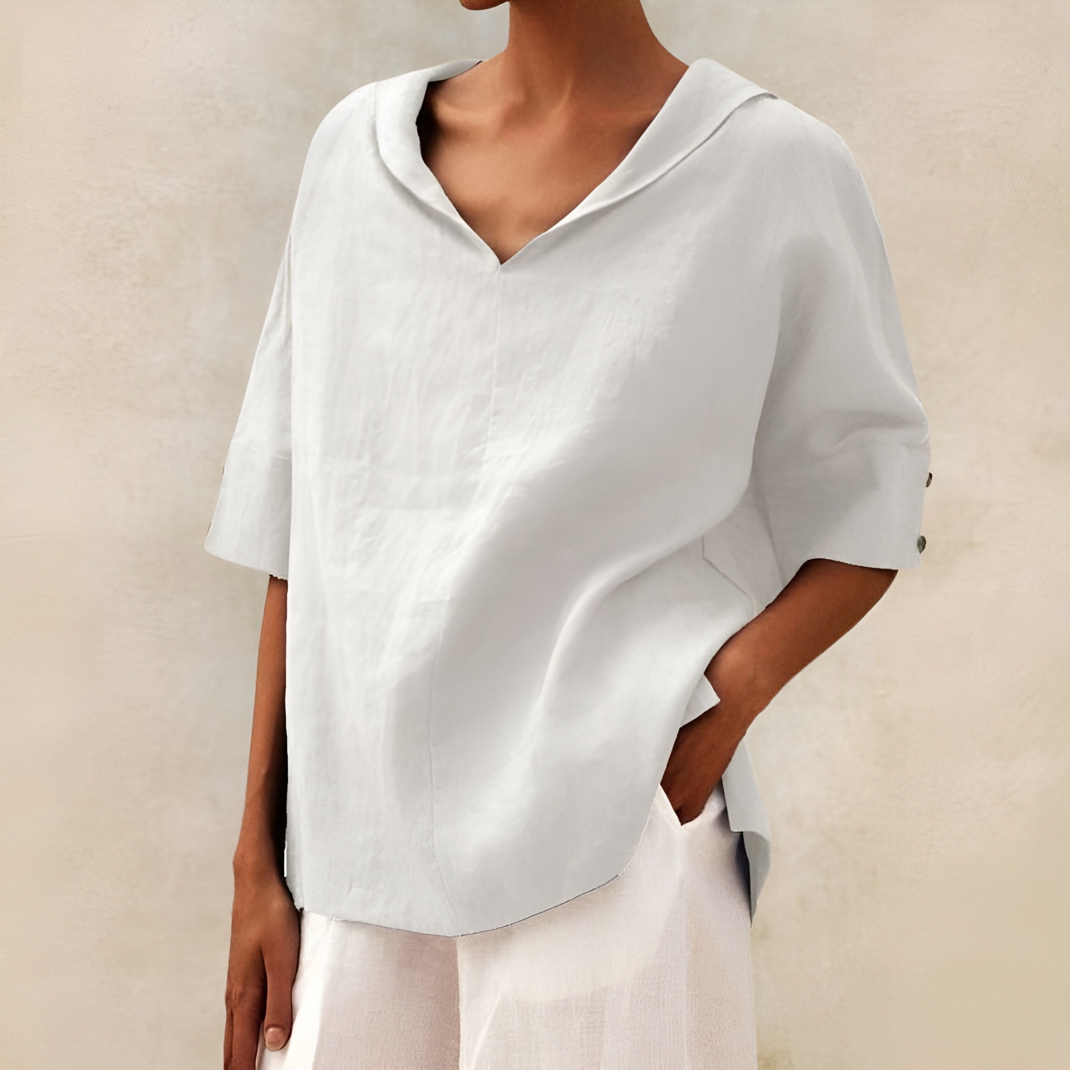 Corinne | Lightweight Blouse with Short Sleeves