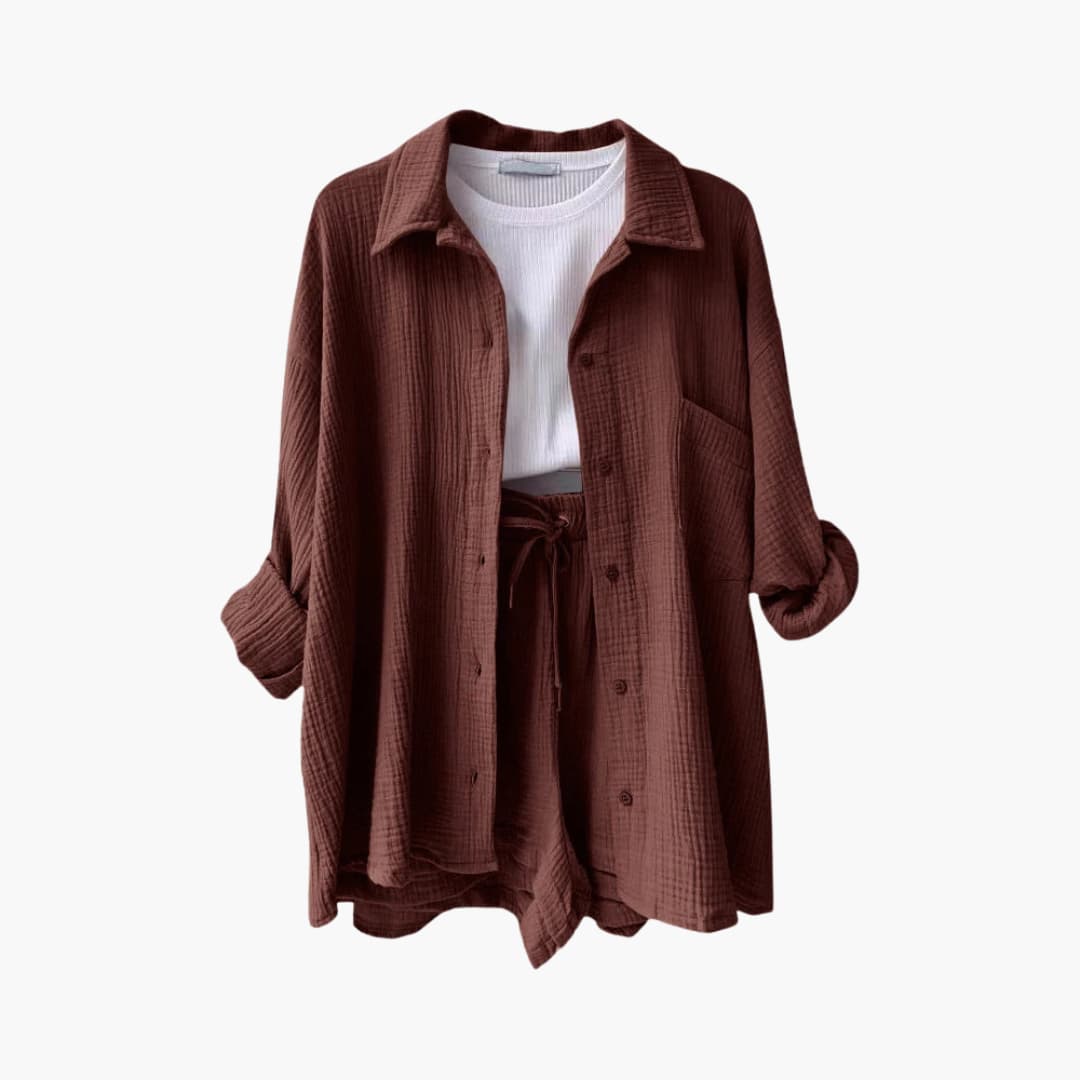 Arden | Women's Casual Two-Piece Set with Lightweight Fabric and Relaxed Fit