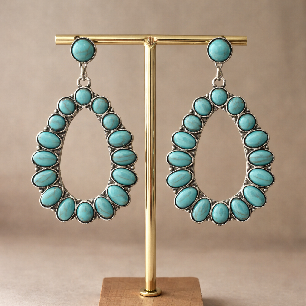 Esther | Turquoise Earrings