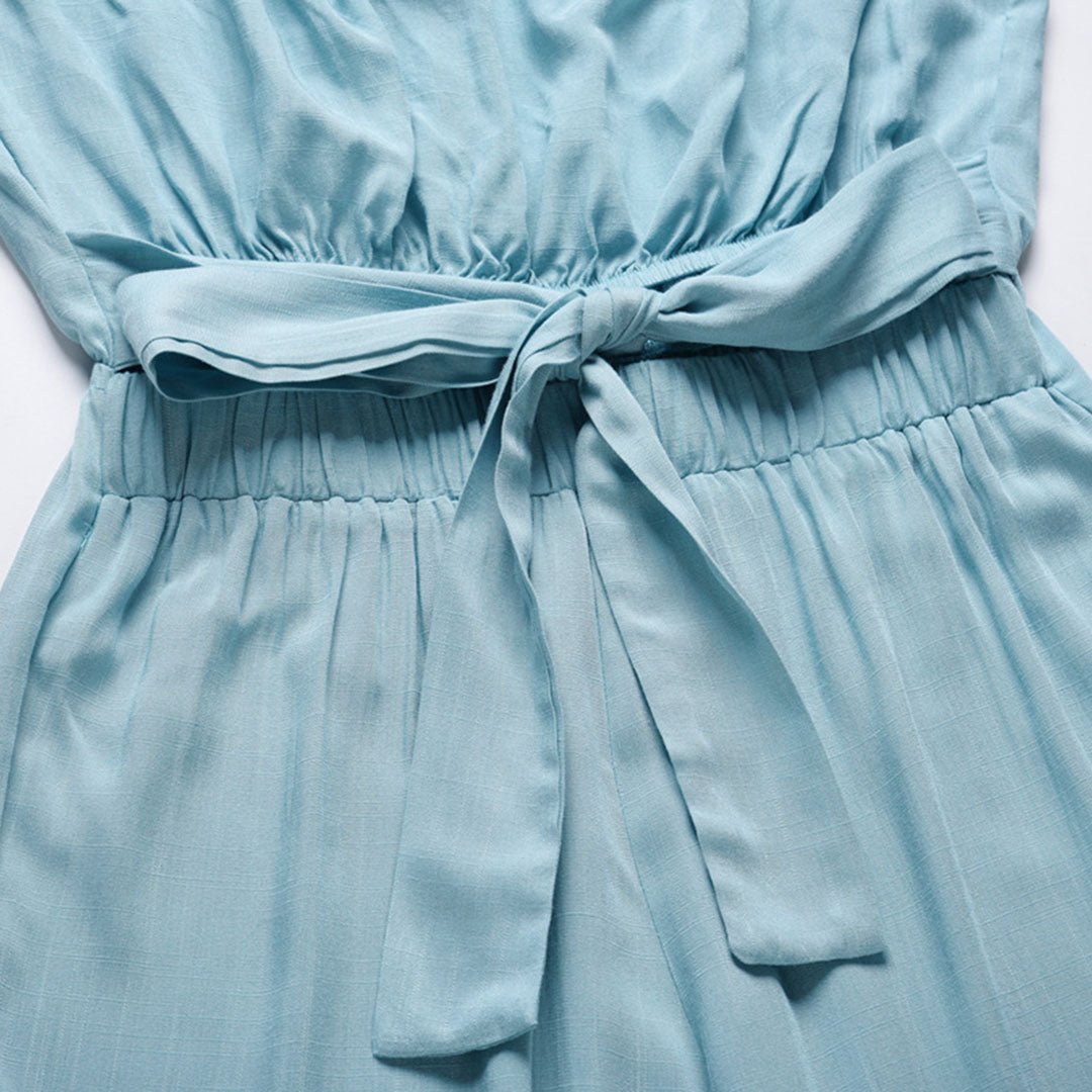 Amara | Women's Wide Leg Jumpsuit with Strapless Design
