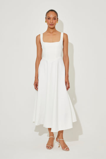 Angela | Timeless Flowy Midi Dress