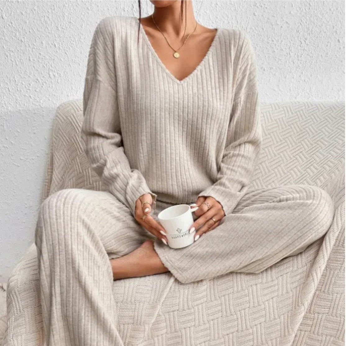 Harper | Women's Knitted Two-Piece Set with Soft Fabric and Relaxed Fit