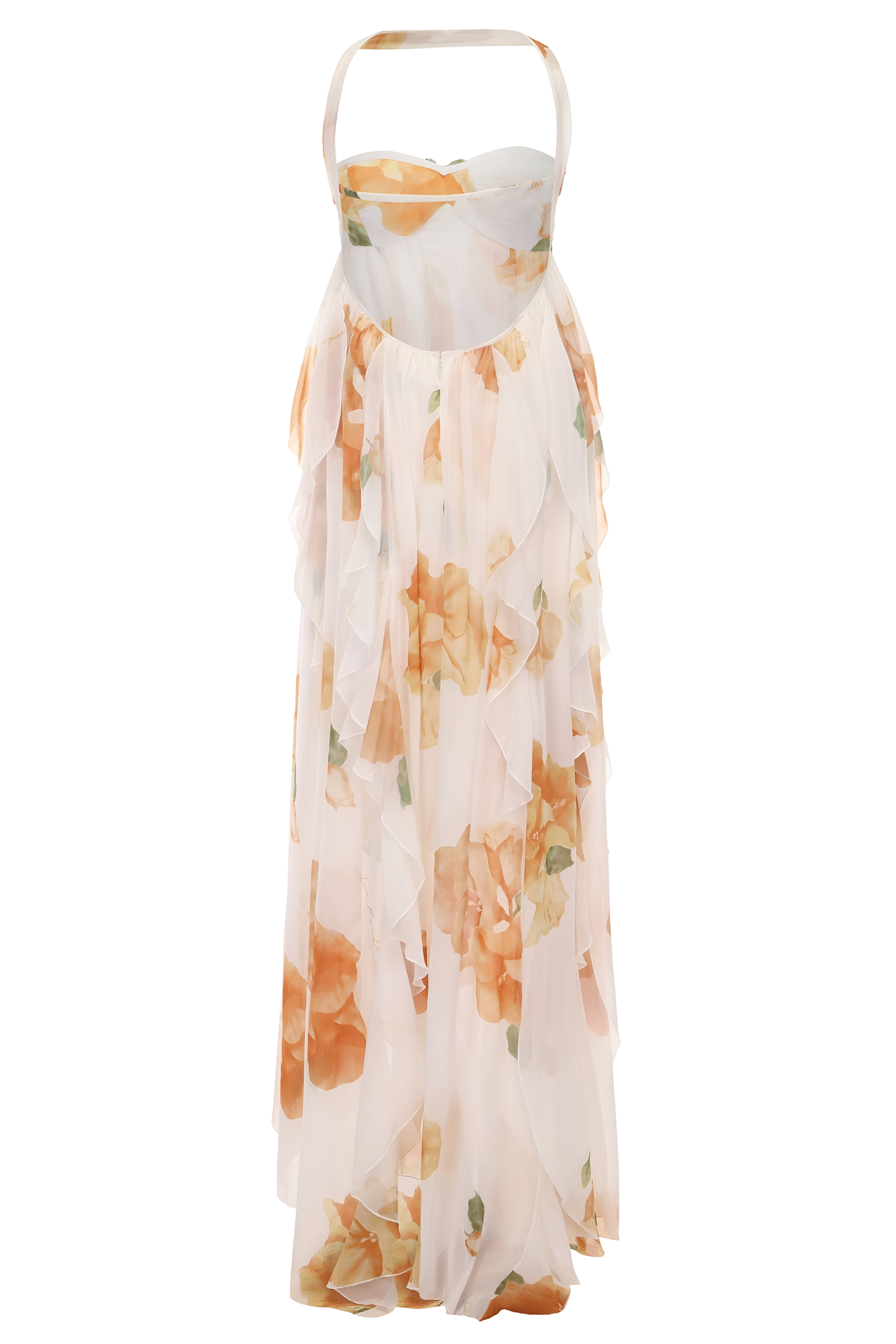 Gwen | Elegant Halter Maxi Dress