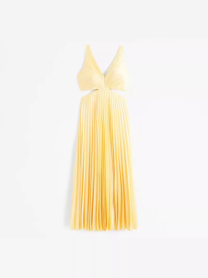 Gwyneth | Women's V-Neck Maxi Dress with Flowing Design and Elegant Style