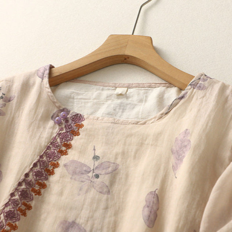 Adeline | Relaxed Blouse with Floral Print