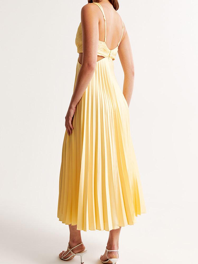 Gwyneth | Women's V-Neck Maxi Dress with Flowing Design and Elegant Style