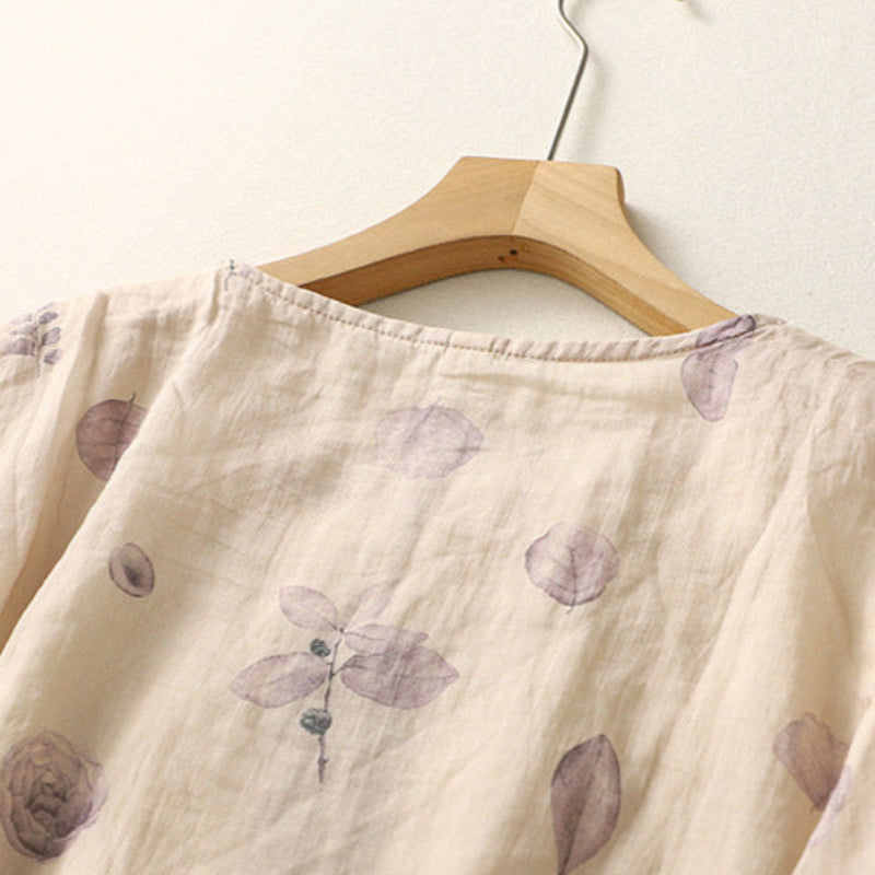 Adeline | Relaxed Blouse with Floral Print