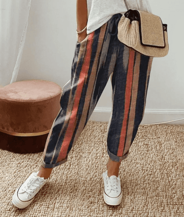 Arden | Trousers with Flattering Fit and Printed Design