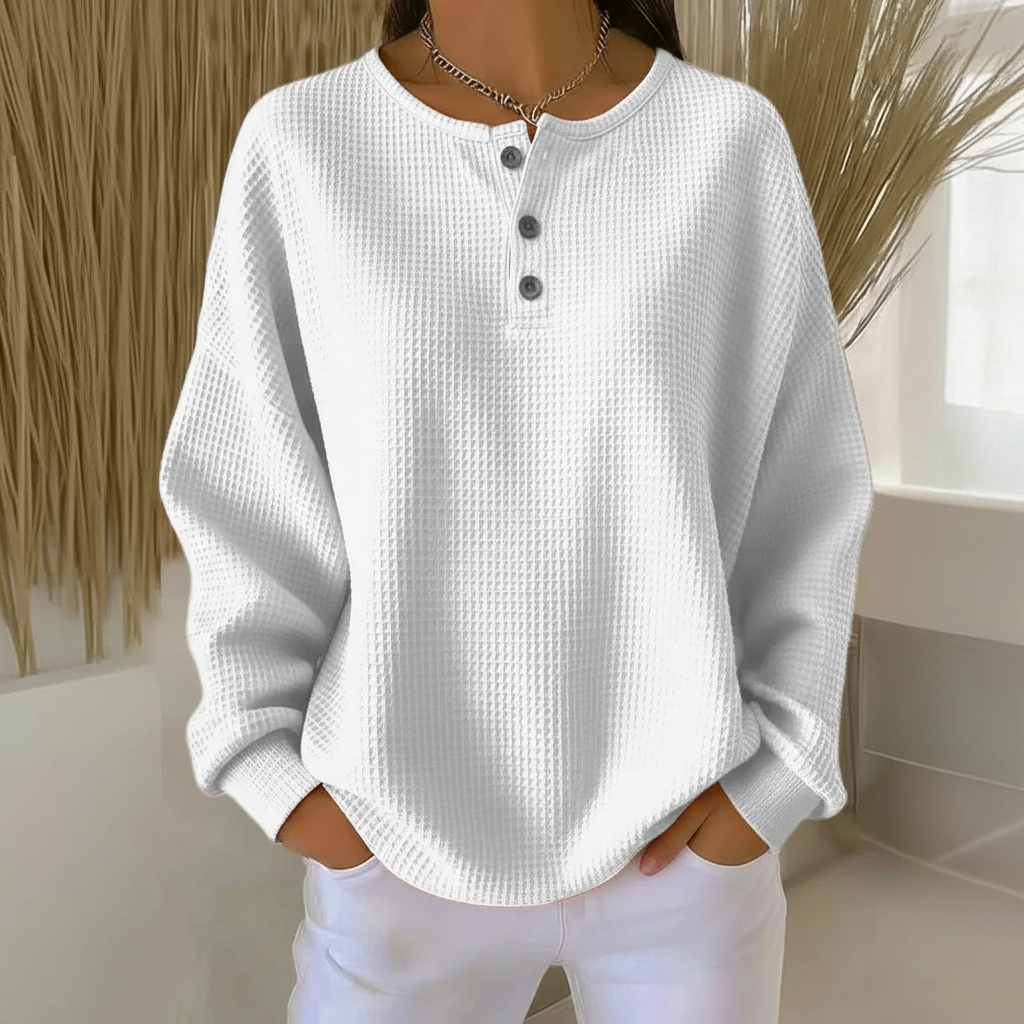 Alexa | Cozy Waffle Sweater