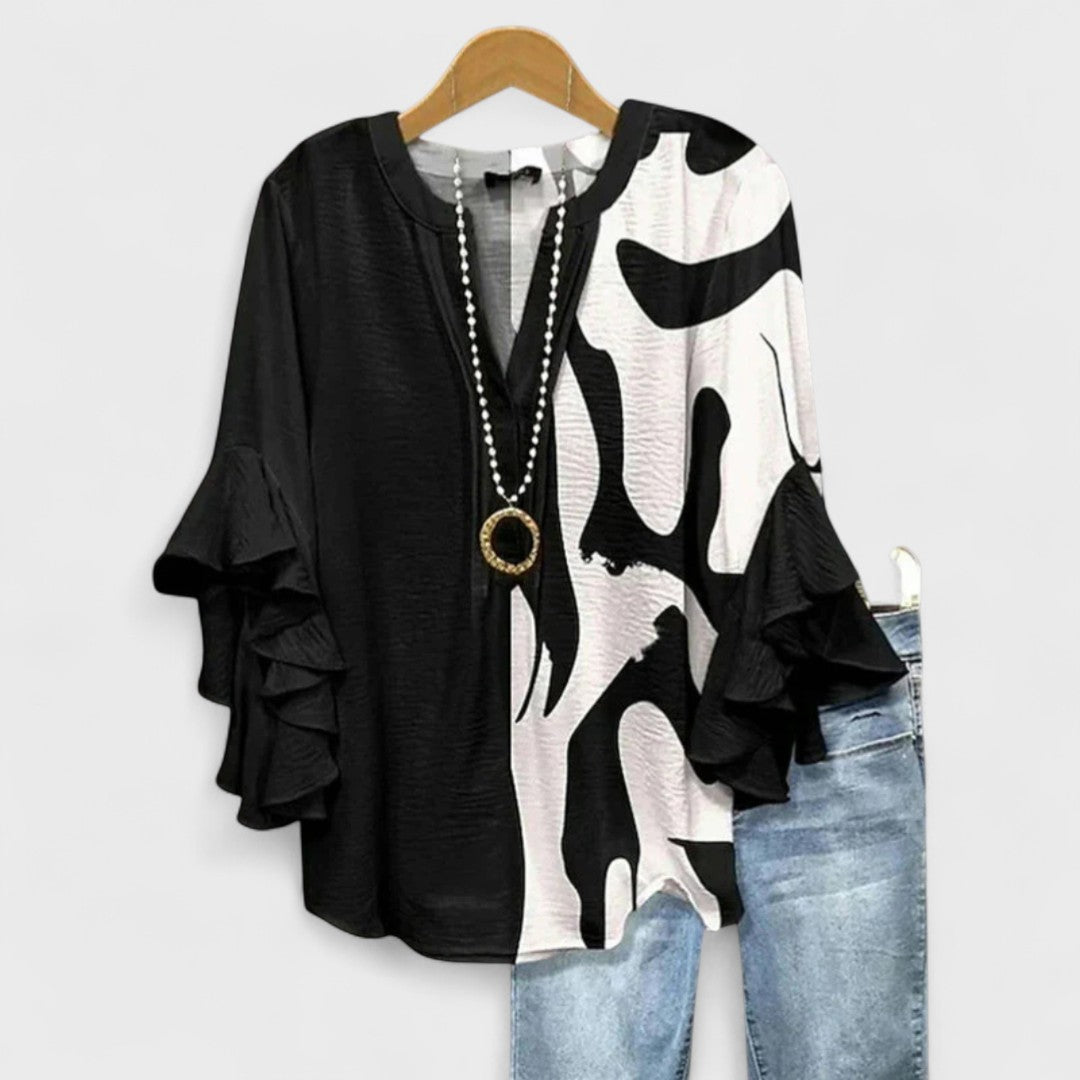 Elara | Day Blouse with Lightweight Fabric