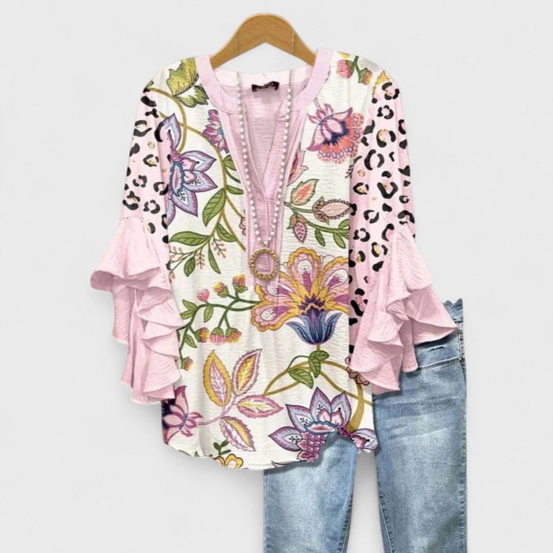 Elara | Day Blouse with Lightweight Fabric