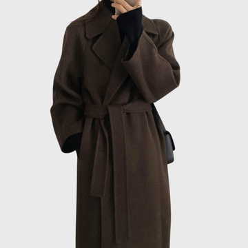 Claire | Classic Belted Overcoat