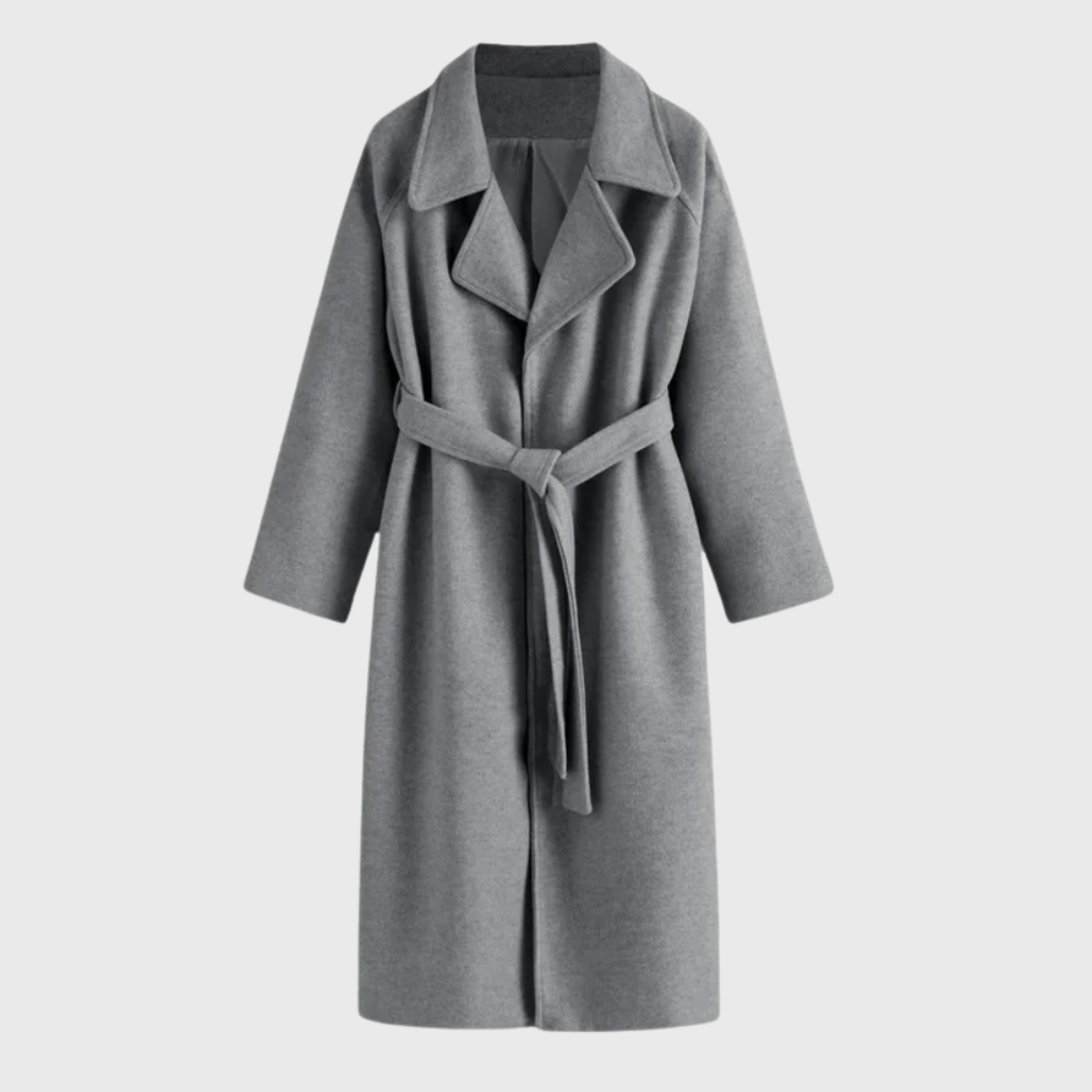 Claire | Classic Belted Overcoat
