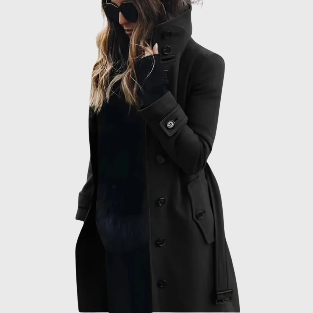 Aimee | Long Water-Repellent Trench Coat