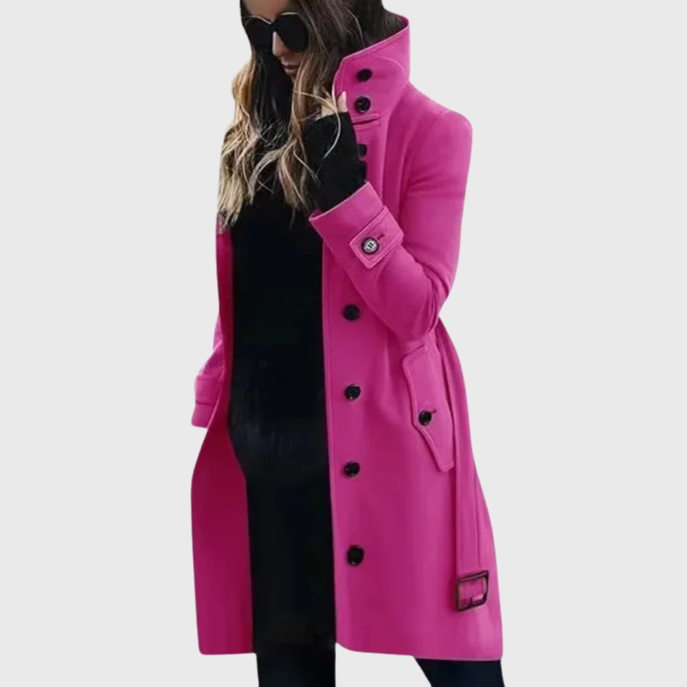 Aimee | Long Water-Repellent Trench Coat