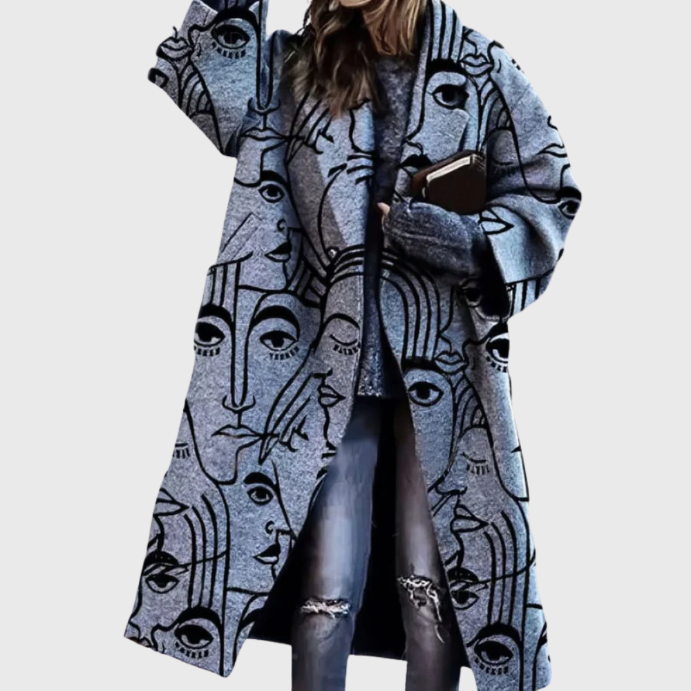 Hazel | Chic Longline Coat