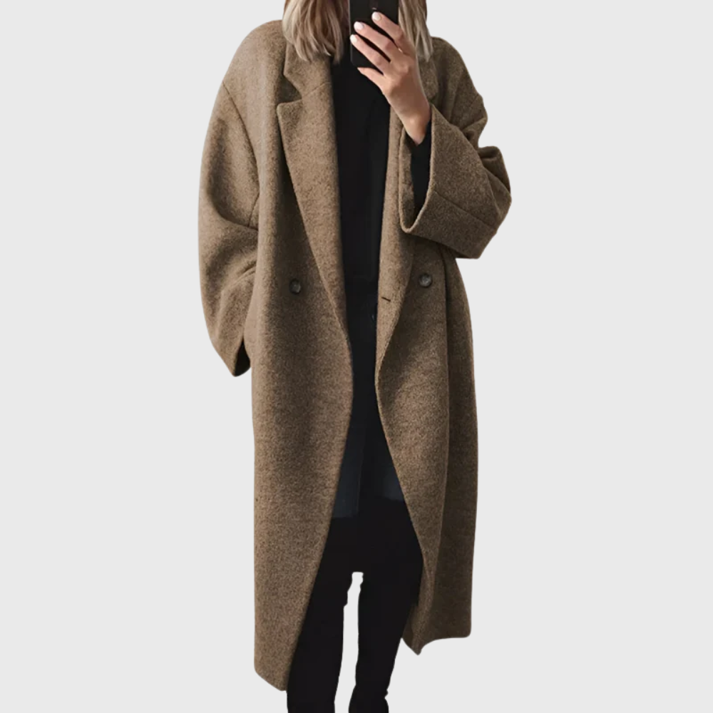 Elda | Cozy Longline Coat