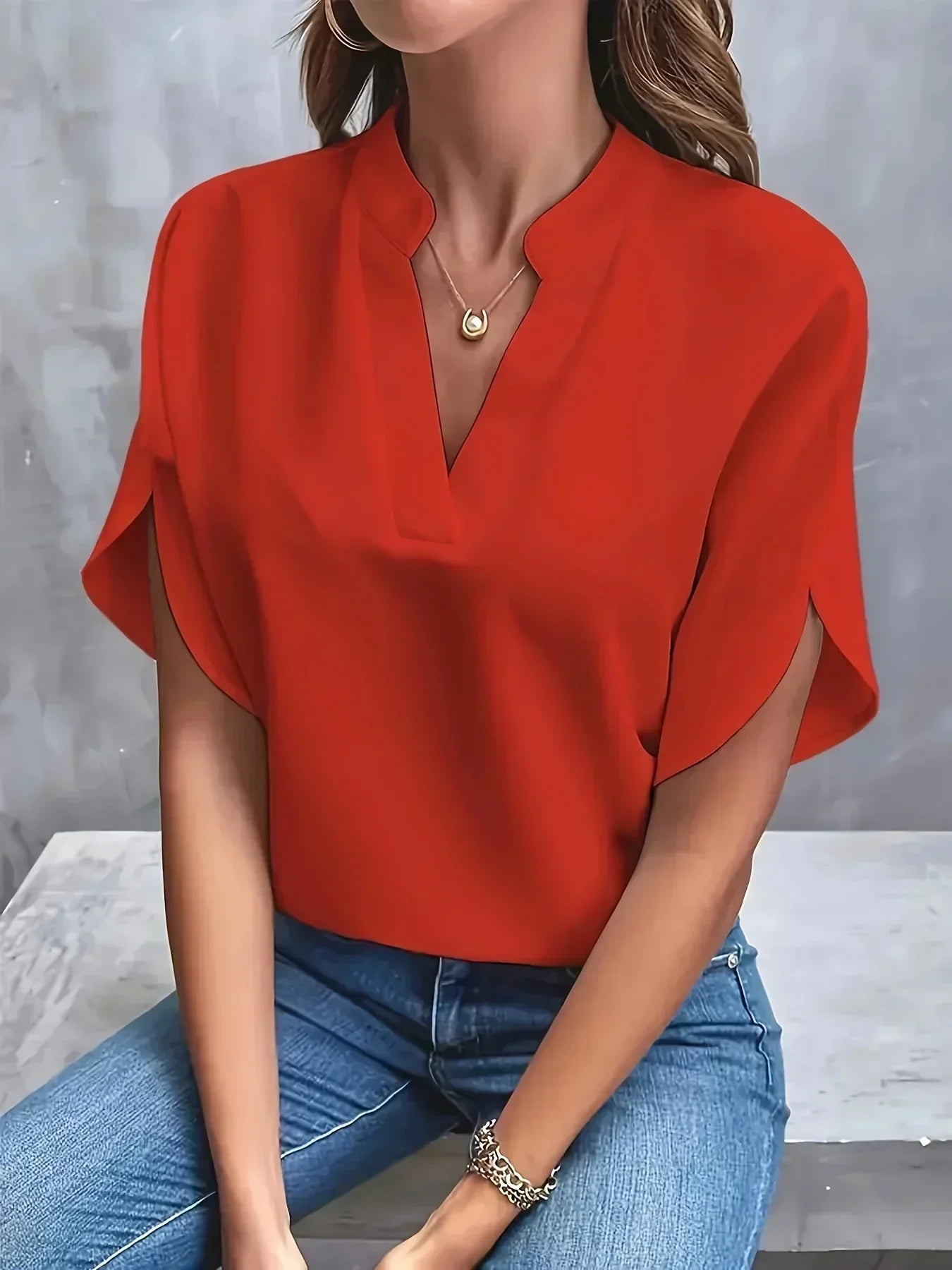 Elise | Blouse ¨C Unique Yet Approachable.
