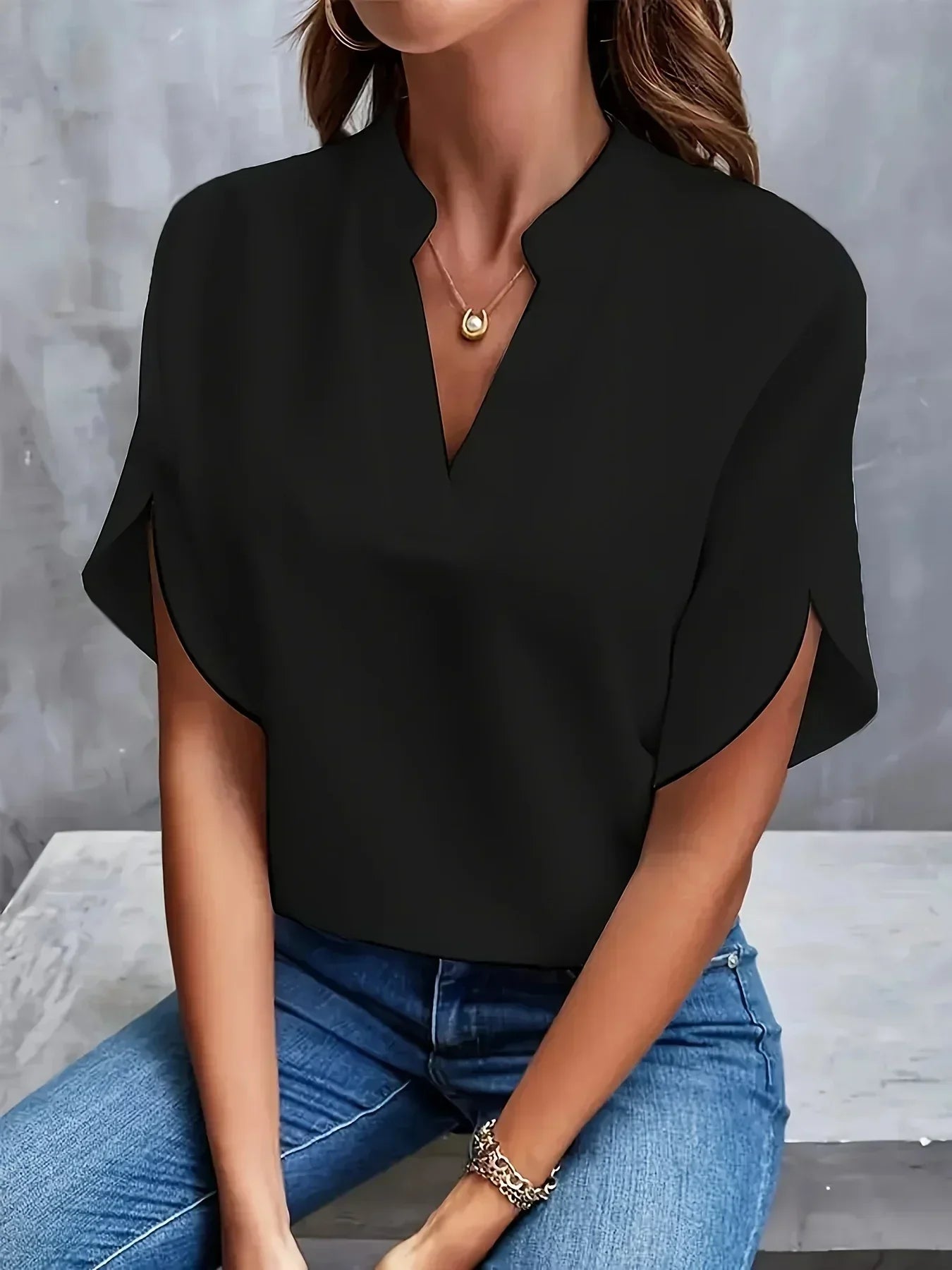 Elise | Blouse ¨C Unique Yet Approachable.