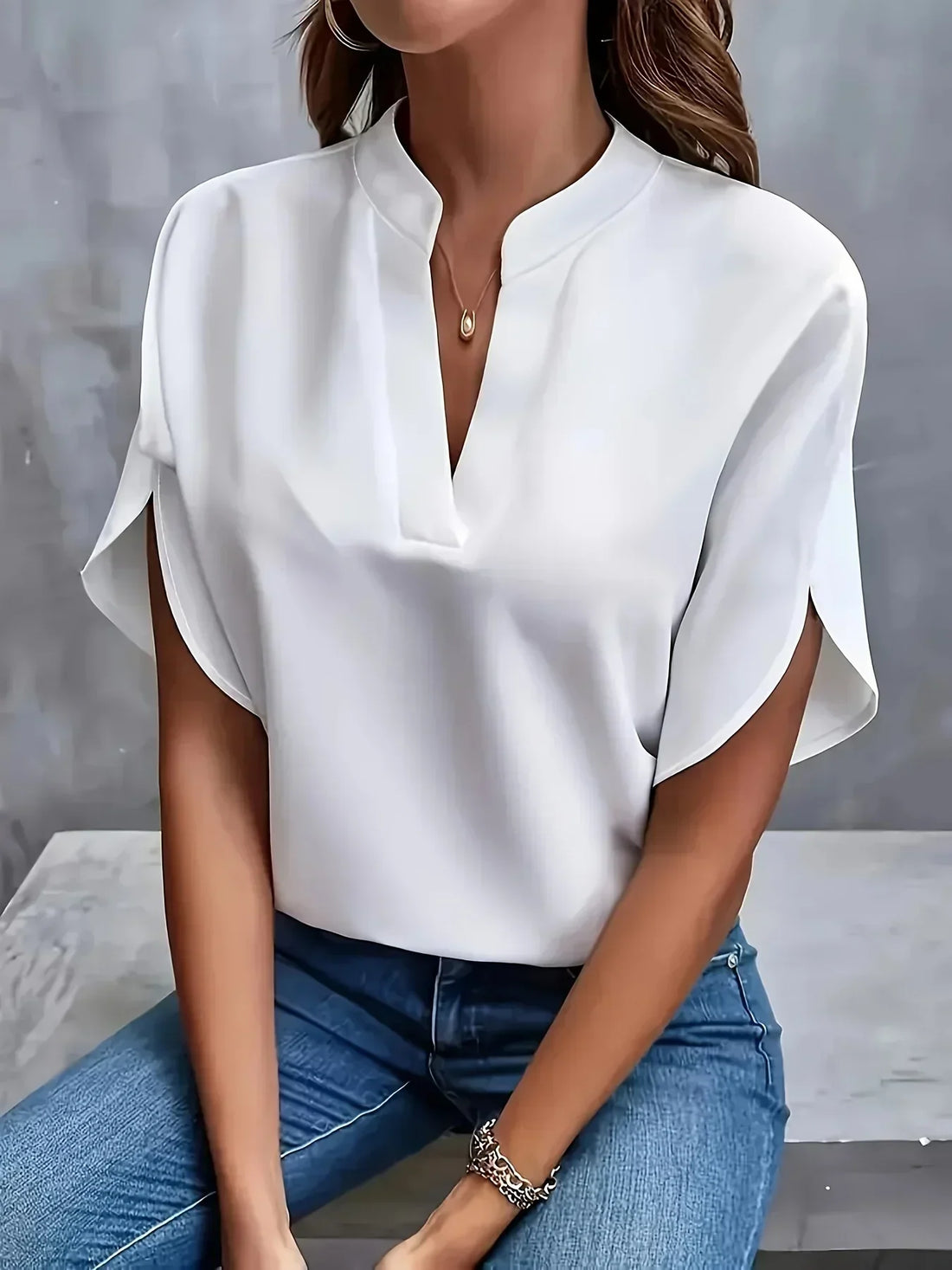 Elise | Blouse ¨C Unique Yet Approachable.
