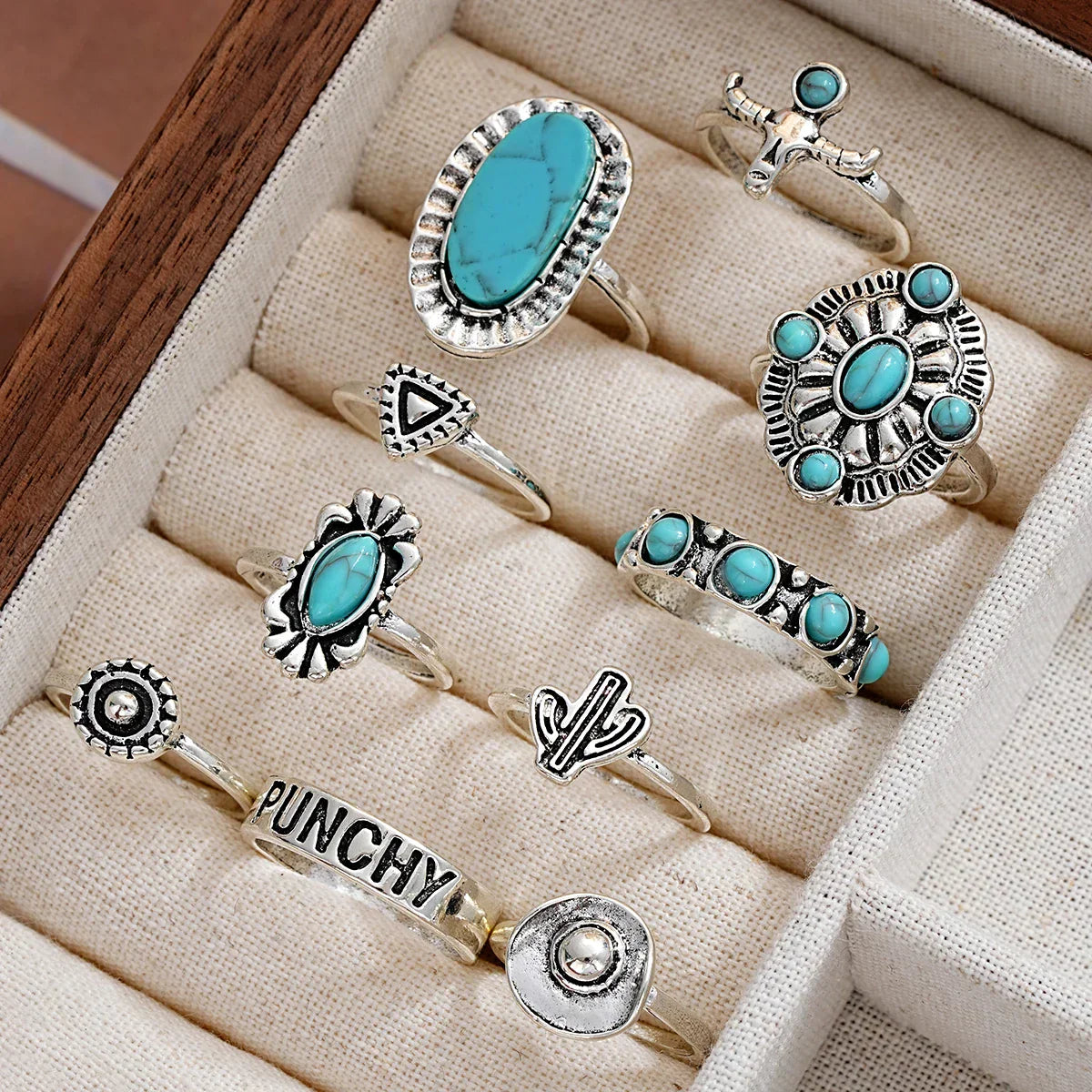 Dakota | 10-Piece Western-Inspired Ring Collection