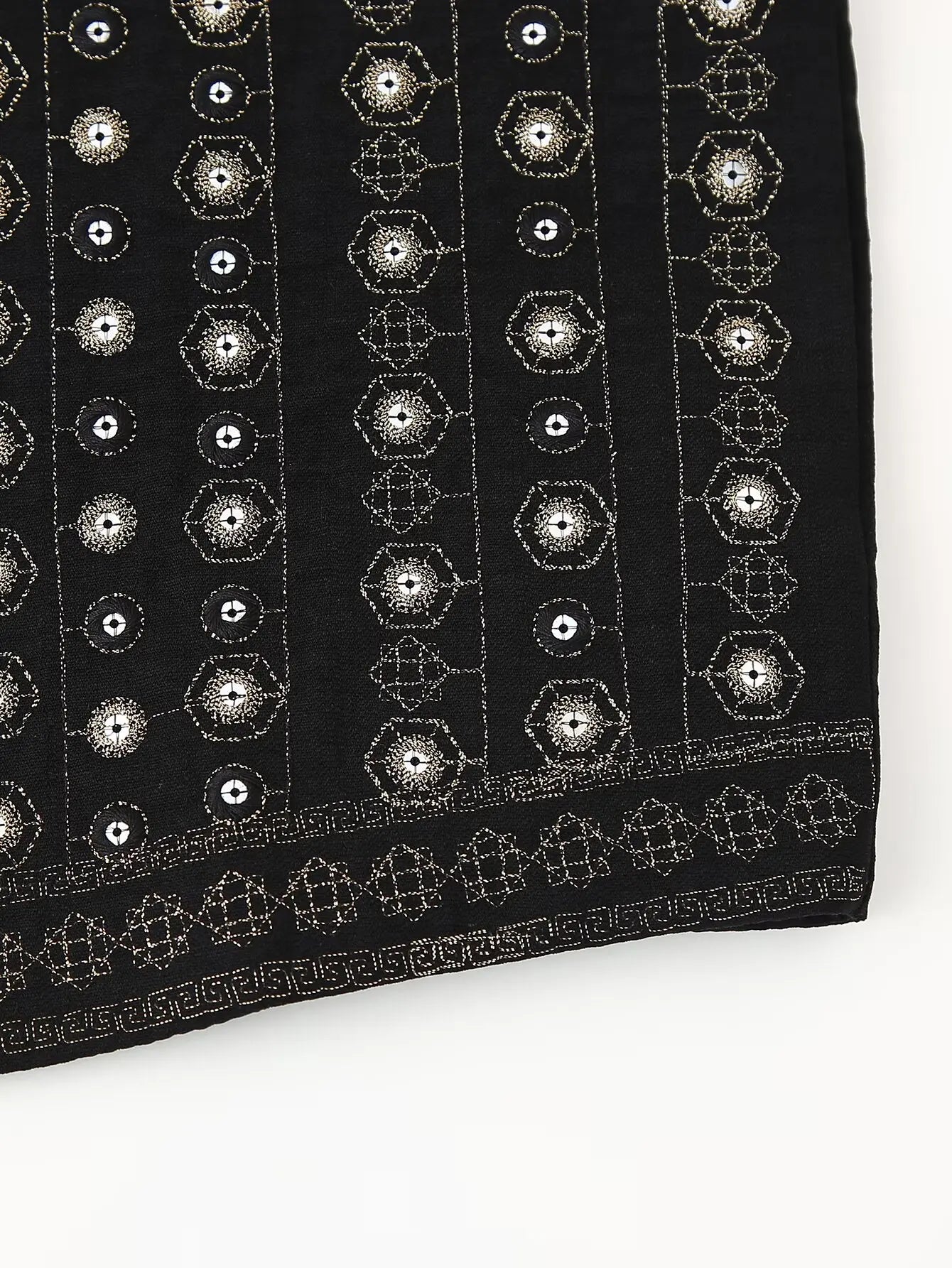 Celestia | Bohemian Sequin-Patterned Vest