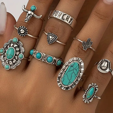 Dakota | 10-Piece Western-Inspired Ring Collection