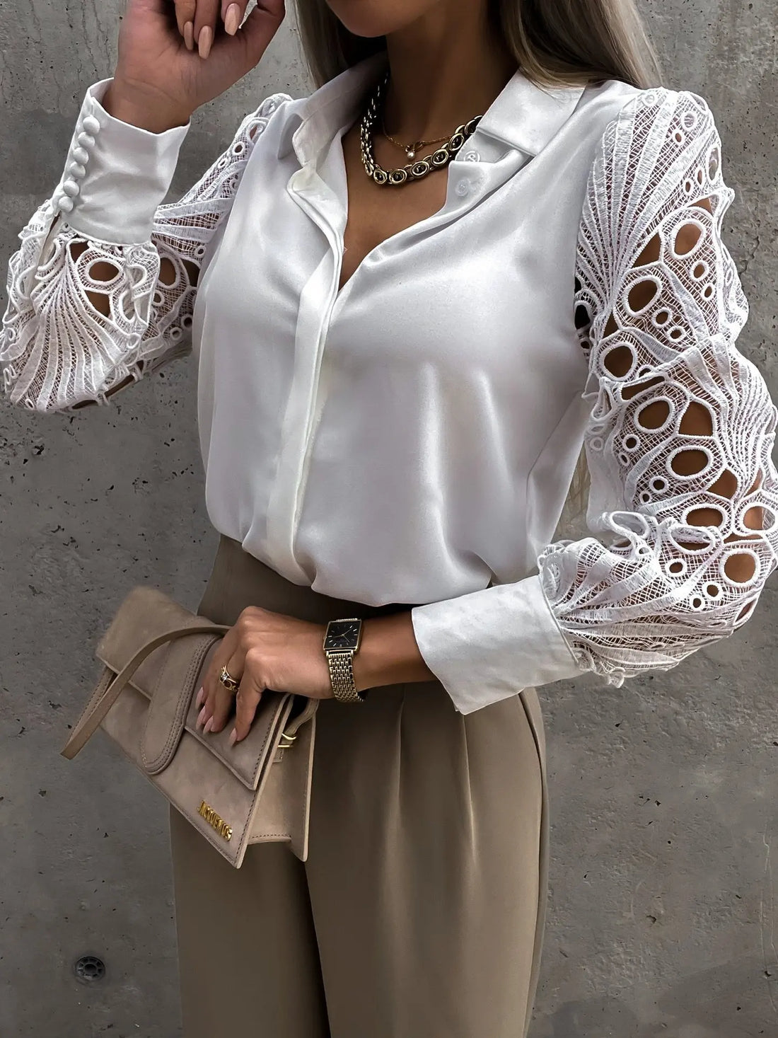 Annalise | Blouse with Exquisite Sleeves