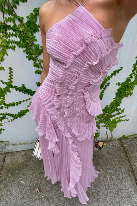 Estelle | Elegant Halter Dress