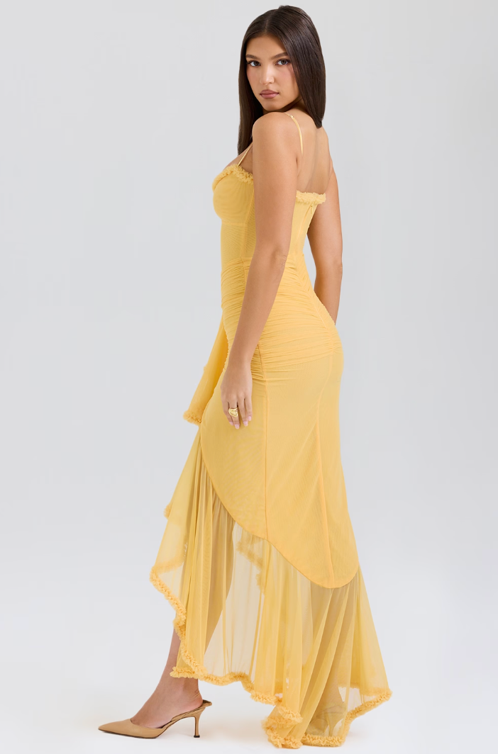 Giavanna | Women's Lace Ruched Dress with Elegant Design and Versatile Fit