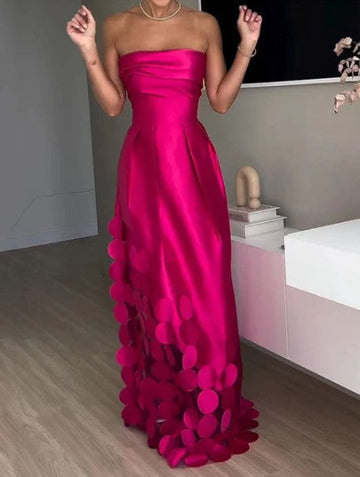 Carlotta | Women's Wedding Guest Dress with A-Line Silhouette and Sleeveless Design