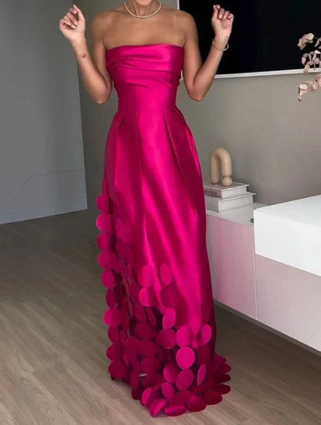 Carlotta | Women's Wedding Guest Dress with A-Line Silhouette and Sleeveless Design