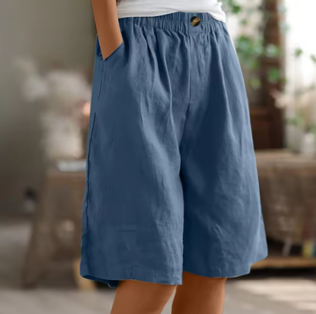 Amara | Casual Shorts with Relaxed Fit and Adjustable Waist